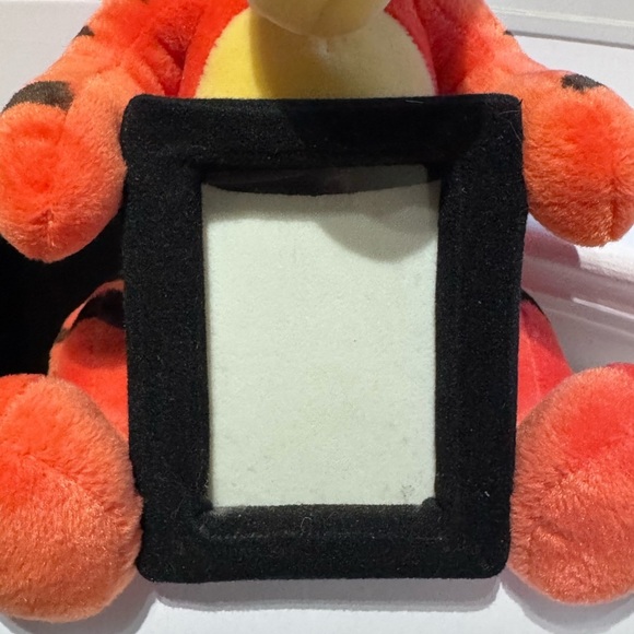 🧡🐯 Vintage Rare Disney Tigger Plush Photo Frame 🧡🐯 - Picture 10 of 15